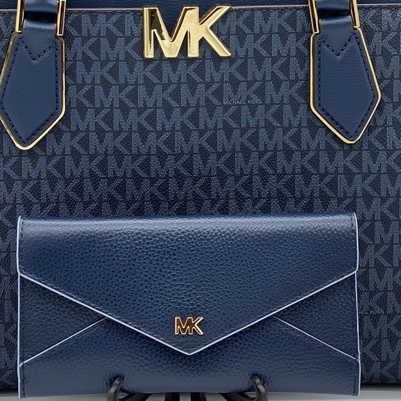 MICHAEL KORS MOTT LG SATCHEL CROSSBODY & WALLET - Picture 15 of 16